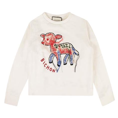 gucci bichon sweatshirt